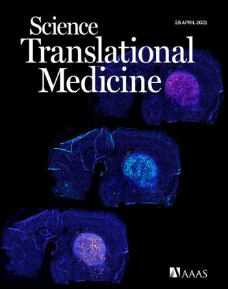 Cover of Science Translational Medicine, April 20, 2021